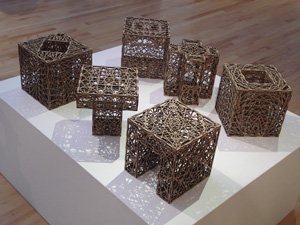 Six Lacy Cubes